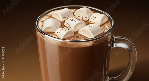 Indulgent Hot Chocolate with Toasted Marshmallows: A Cozy Winter Treat