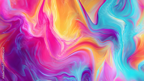 Bright candy-colored background with soft pastel tones and playful vibe