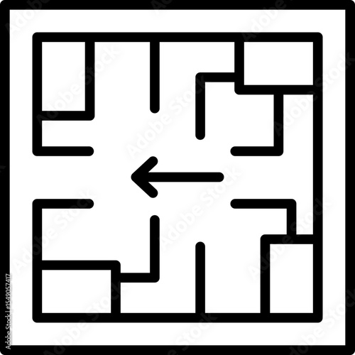 Evacuation Plan Icon