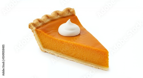 A Slice of Heaven: Delectable Pumpkin Pie with Whipped Cream