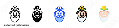 Philosophy Icon Collection With Multiple Styles