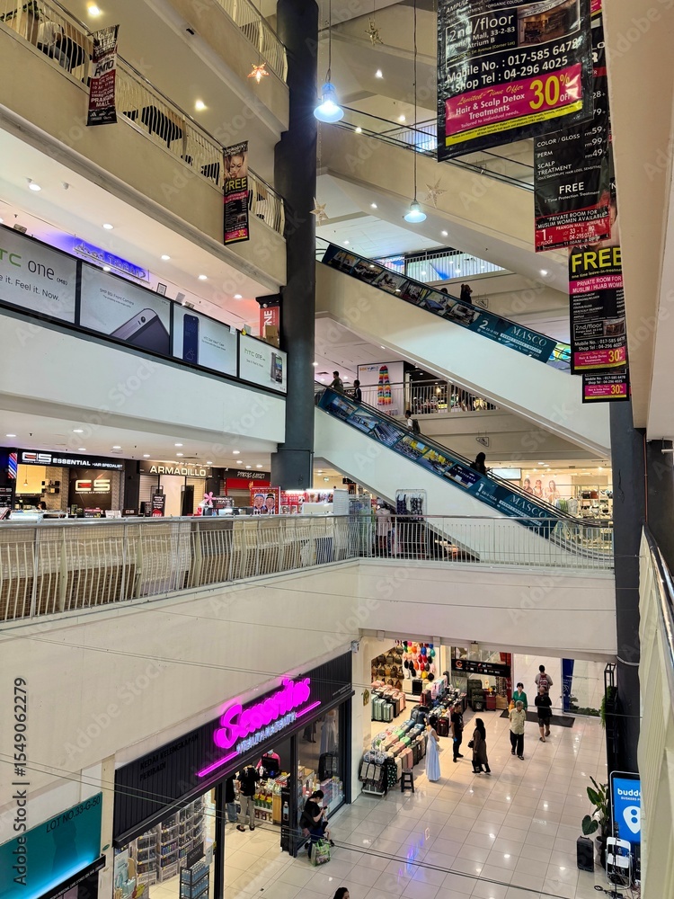 Obraz premium ペナン島の世界遺産ジョージタウンの歴史薫る街並み