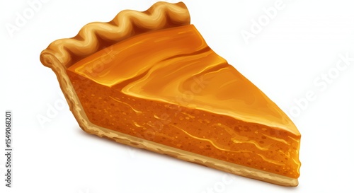 A Tempting Slice of Classic Pumpkin Pie: Autumn's Sweet Treat