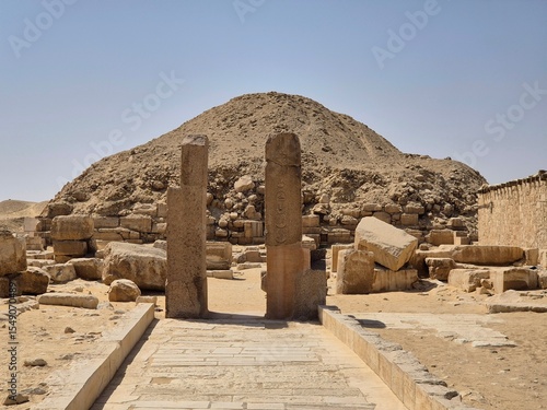 Φωτογραφία The Pyramid of  King Teti at the Saqqara Necropolis in Egypt