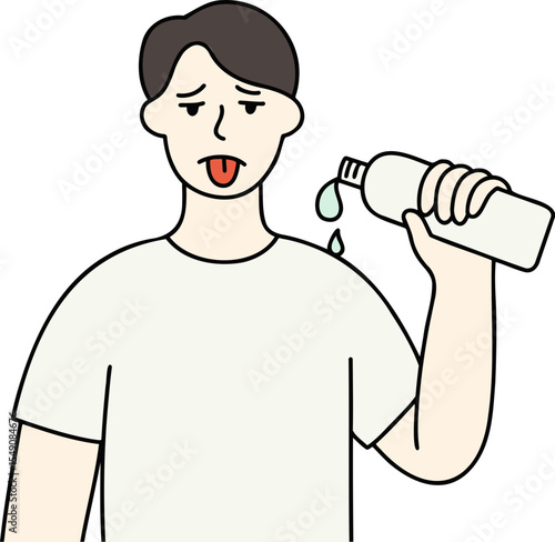 갈증 남