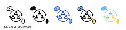 Feedback Icon Collection With Multiple Styles