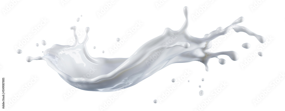 milk splash isolated on white background milk splash isolated on white background
