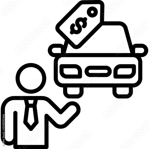 Car Seller Icon
