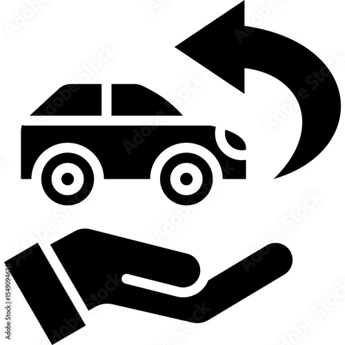 Car Return Icon