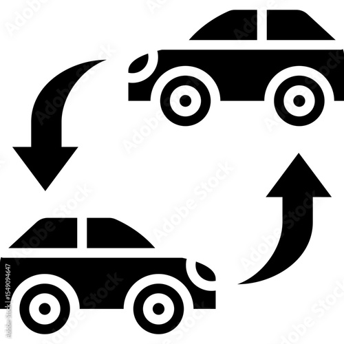 Car Exchange Icon