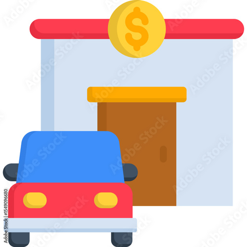 Car Dealership Icon