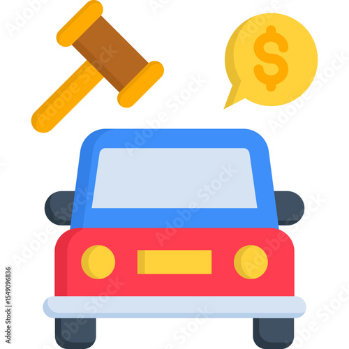 Car Auction Icon
