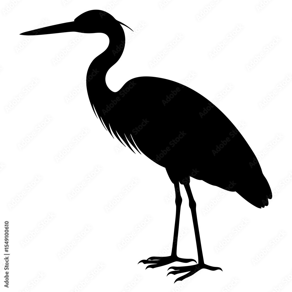 Obraz premium great blue heron