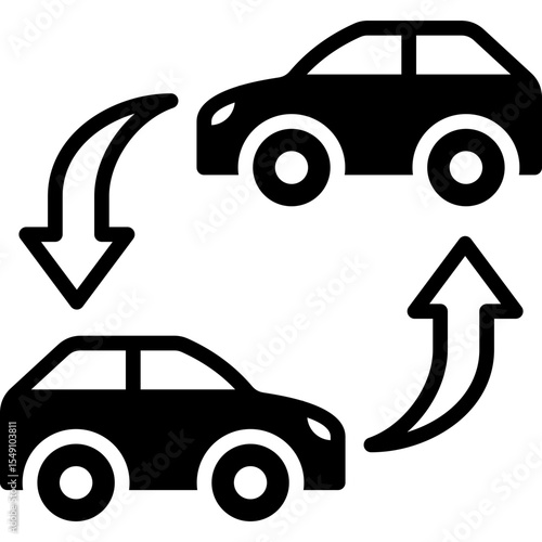 Car Exchange Icon