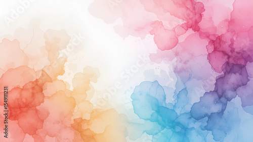 Watercolor abstract background