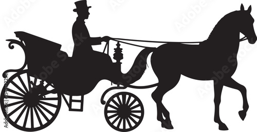 "Horse Racing Silhouette Bundle"