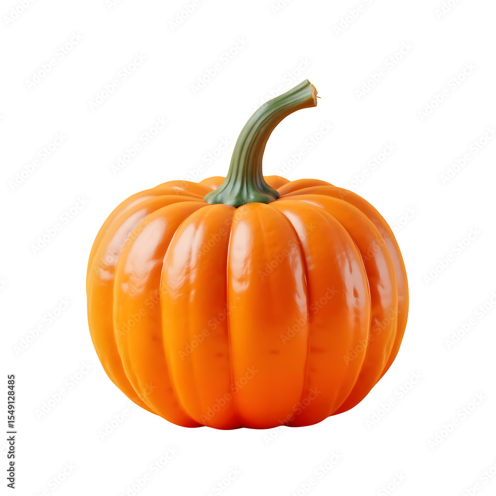 Obraz premium pumpkin isolated on white background