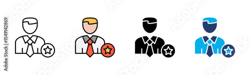 Expert icon sheet multiple style collection