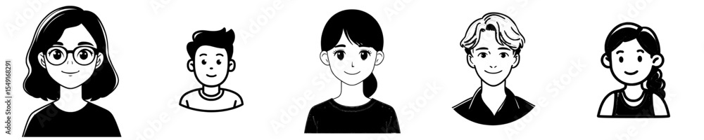 The illustration is a modern flat design in gray, depicting a user profile, avatar, person icon, or profile picture, and is well-suited for use in social media profiles, icons, screensavers, and as a The illustration is a modern flat design in gray, depicting a user profile, avatar, person icon, or profile picture, and is well-suited for use in social media profiles, icons, screensavers, and as a