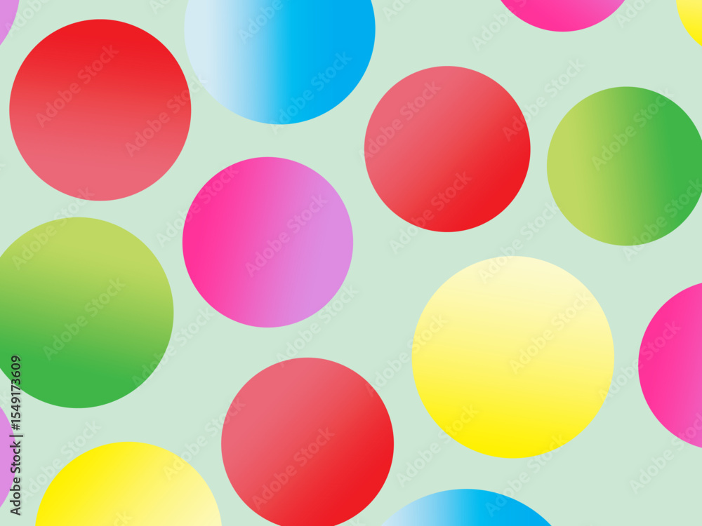 The background is full of bright colorful circles in various sizes and color gradients, creating a dynamic abstract pattern. The background is full of bright colorful circles in various sizes and color gradients, creating a dynamic abstract pattern.