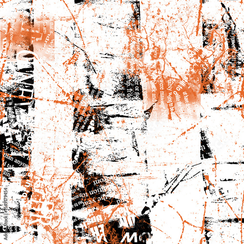 geometric zigzag effect hand writing pattern background abstract art design print