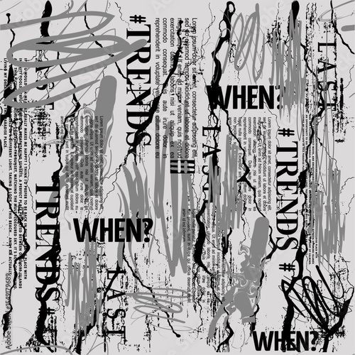 color geometric zigzag writing font alphabet pattern background abstract art design print