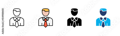 Founder icon sheet multiple style collection
