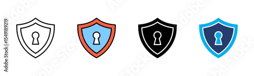 Permission icon sheet multiple style collection