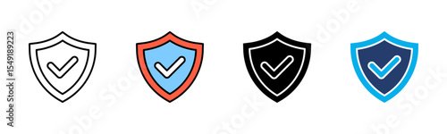 Free Download Protection icon sheet multiple style collection - GFXLoad