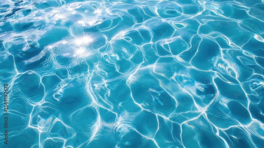 Obraz premium abstract blue color water wave, pure natural swirl pattern texture, background photography