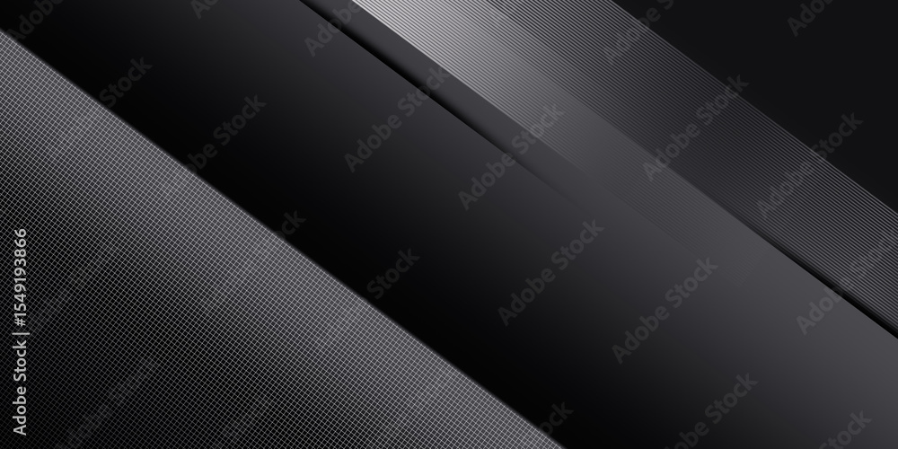 Diagonal Black Stripes Texture on Luxury Backdrop with Silver Line Diagonal Black Stripes Texture on Luxury Backdrop with Silver Line