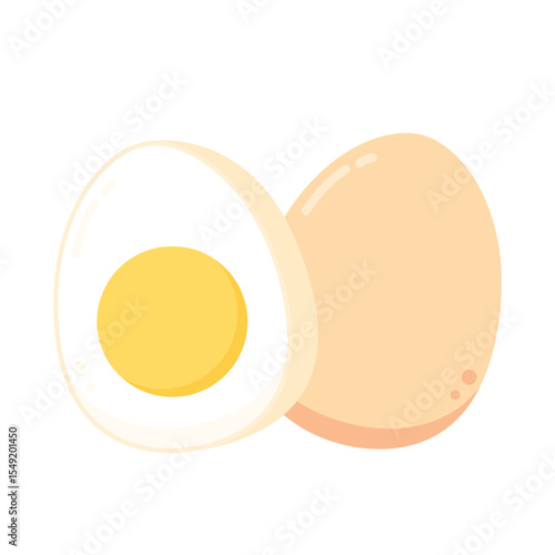 Cartoon salted egg yolk dripping, vector illustration and design. Egg yolk vector.