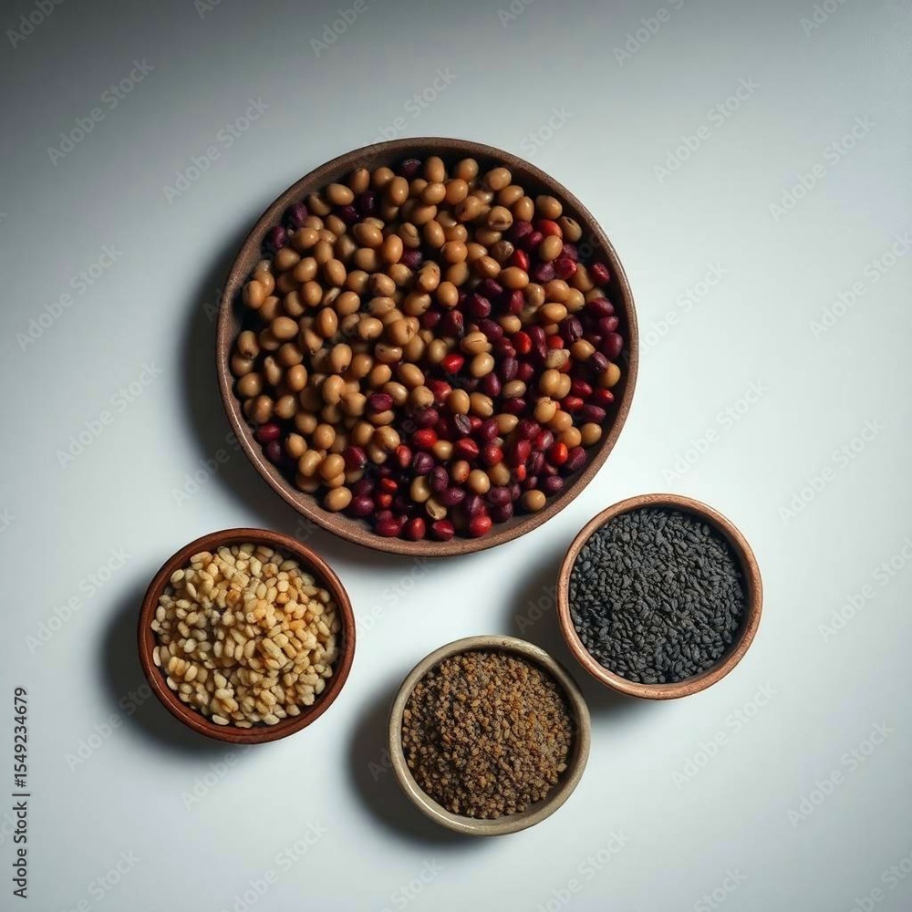coriander seeds in a bowl coriander seeds in a bowl