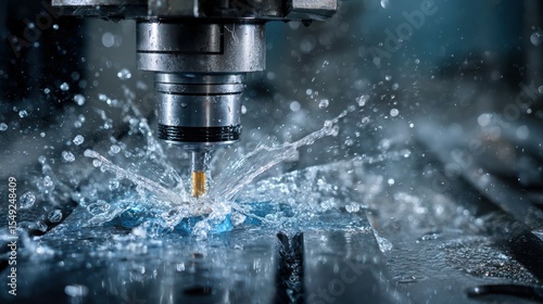 Precision Machining Process in Workshop