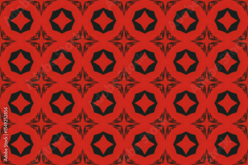 Seamless Interior Decoration Background Design Graphic Symmetric Wallpaper Cloth Texture Perspective Tile Luxury Fabric Template Textile Art Fashion Visual Geometric Digital Endless Shape Pattern.
