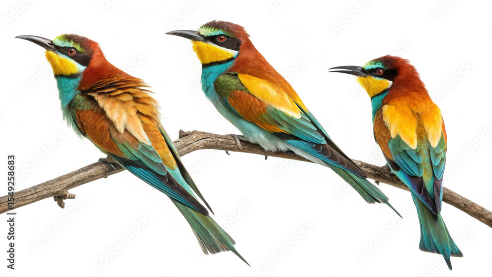Naklejka premium blue and yellow macaw