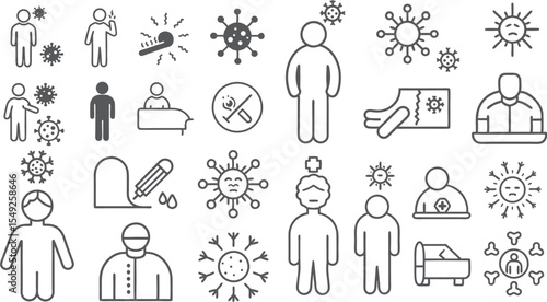 Comprehensive Visual Guide to COVID-19 Precautions, Symptoms, and Medical Care