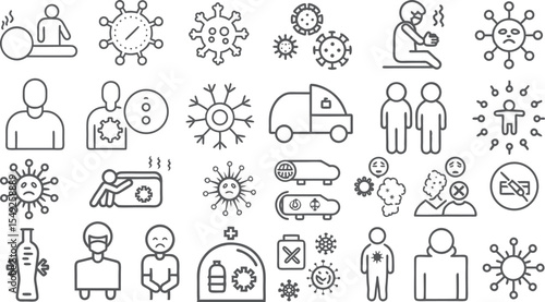 Comprehensive Illustrated Guide to COVID-19 Symptoms and Precautions