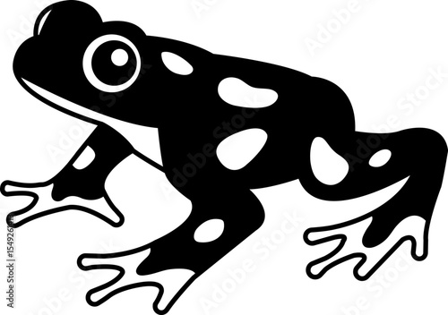 isolate amphibian icon vector