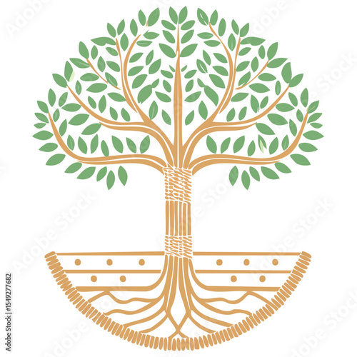 arbre de vie macramé ficelle 4