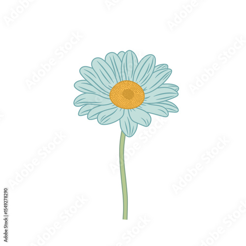 flower vector with simple and attractive appearance