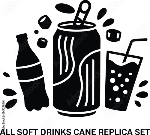  drink label, drink splash, drink icon, black silhouette, vector icon, editable EPS, EPS file, 
