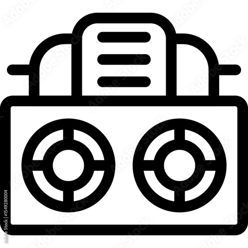 Audio Tape Icon
