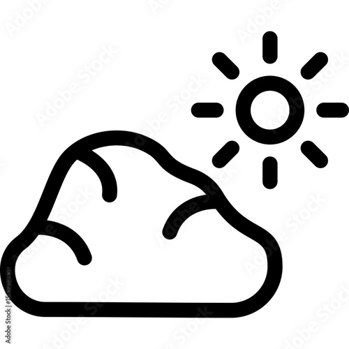 Partly Cloud Icon