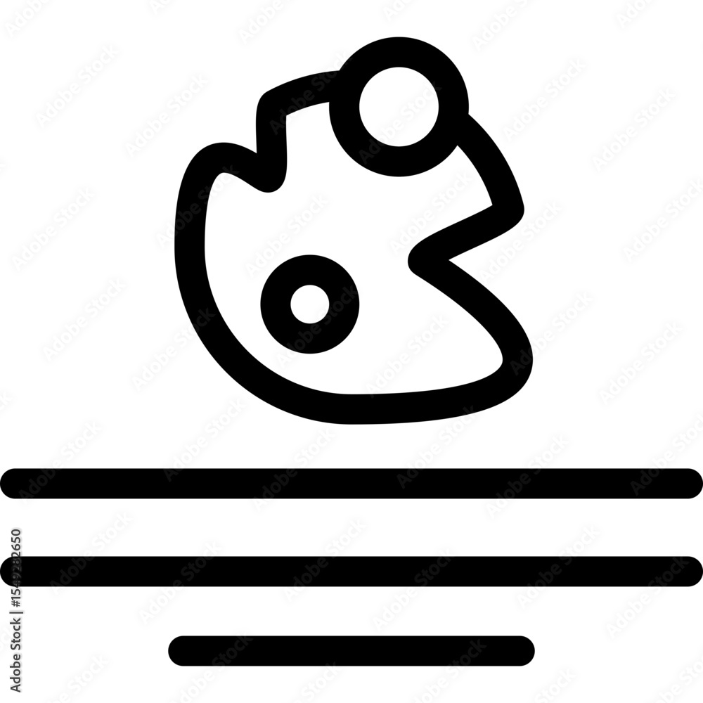 Fototapeta premium Line Icon