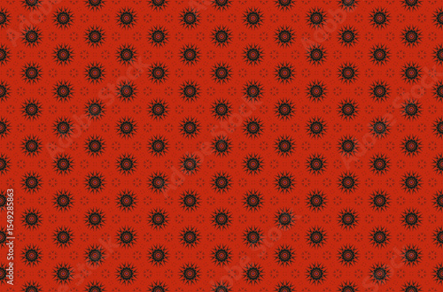 Seamless Interior Decoration Background Design Graphic Symmetric Wallpaper Cloth Texture Perspective Tile Luxury Fabric Template Textile Art Fashion Visual Geometric Digital Endless Shape Pattern.