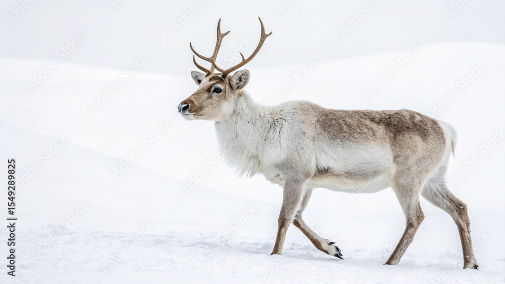 deer in the woods on white background deer in the woods on white background