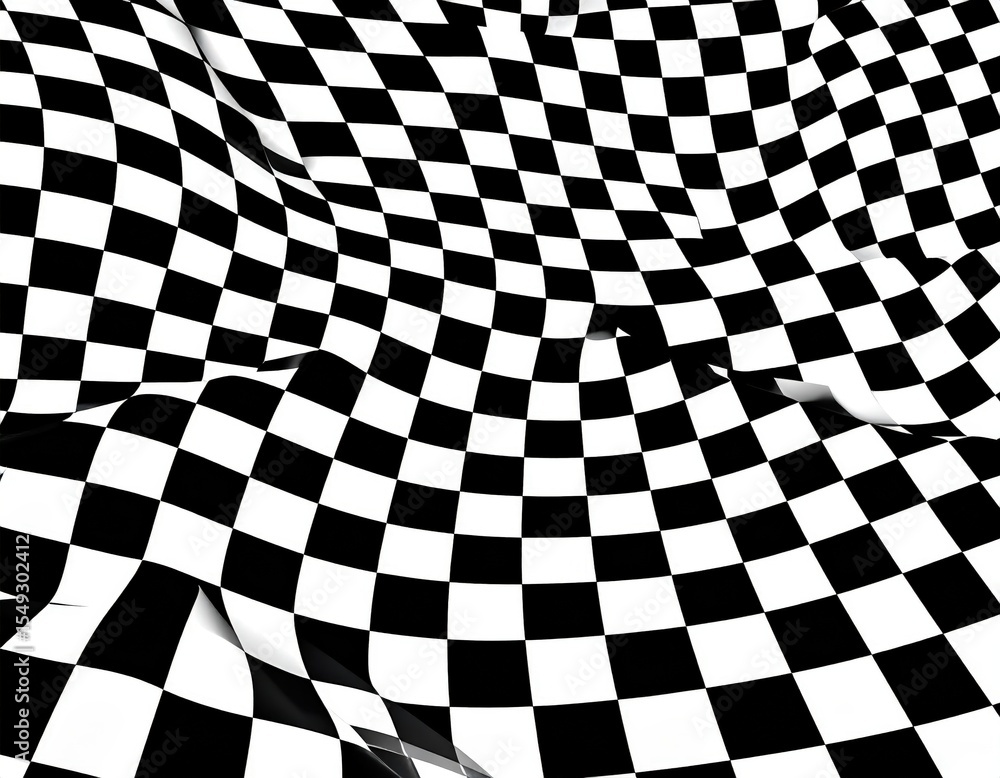 Fototapeta premium Abstract Checkerboard Pattern Design