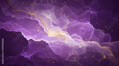 Wallpaper Mural Abstract purple and golden wave texture with soft flowing patterns   Torontodigital.ca