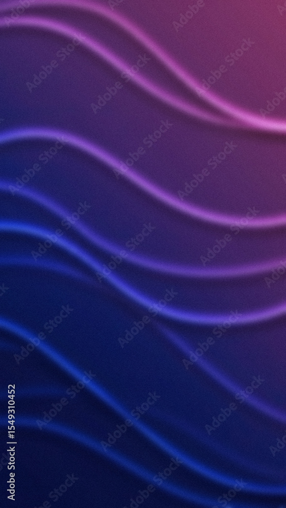 Dark abstract waves flow on a gradient background with purple and blue colors creating a sleek and modern aesthetic Dark abstract waves flow on a gradient background with purple and blue colors creating a sleek and modern aesthetic